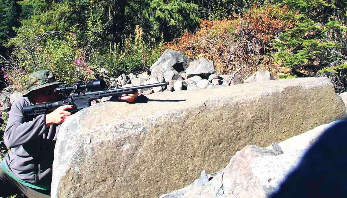 Scoped with a Nikko Stirling 30mm Diamond LR 4-16x 50mm optic, the Howa XL Lite Chassis proved enjoyable to shoot. It offers enough heft to shoot steadily from a bench, but it’s light enough for walkabout hunting.